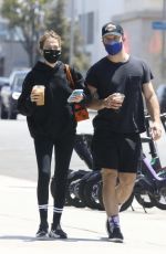 ZOEY DEUTCH Out for Coffee in Los Angeles 05/03/2021