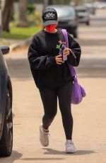 ADDISON RAE Arrives at Pilates Class in Los Angeles 05/31/2021