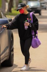 ADDISON RAE Arrives at Pilates Class in Los Angeles 05/31/2021