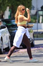 ADDISON RAE at a Pilates Class in West Hollywood 06/15/2021
