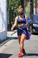 ADDISON RAE at Pilates Class in West Hollywood 06/10/2021