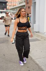 ADDISON RAE Leaves MGK Concert in Venice Beach 06/19/2021
