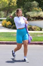 ADDISON RAE Leaves Pilates Class in West Hollywood 06/05/2021