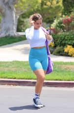 ADDISON RAE Leaves Pilates Class in West Hollywood 06/05/2021