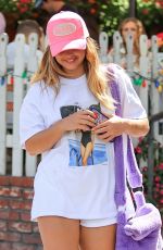 ADDISON RAE Out for Lunch at The Ivy in West Hollywood 06/23/2021