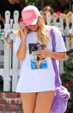 ADDISON RAE Out for Lunch at The Ivy in West Hollywood 06/23/2021