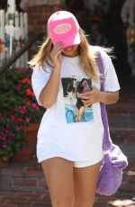 ADDISON RAE Out for Lunch at The Ivy in West Hollywood 06/23/2021