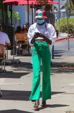 ADUT AKECH Out in West Hollywood 06/11/2021