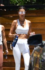 ALESSANDRA AMBROSIO All in White Out in Beverly Hills 06/11/2021