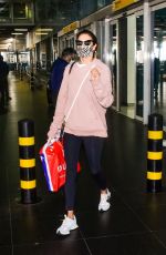 ALESSANDRA AMBROSIO Arrives at Airport in Sao Paulo 06/28/2021