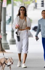 ALESSANDRA AMBROSIO at a Pilates Class in Los Angeles 06/07/2021