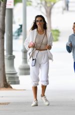 ALESSANDRA AMBROSIO at a Pilates Class in Los Angeles 06/07/2021