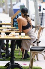 ALESSANDRA AMBROSIO at Kreation Organic Juicery in Beverly Hills 06/02/2021