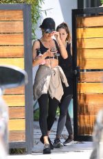 ALESSANDRA AMBROSIO Leaves Private Pilates Class in Beverly Hills 06/02/2021