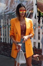 ALESSANDRA AMBROSIO Out for Lunch at The Ivy in Beverly Hills 06/18/2021