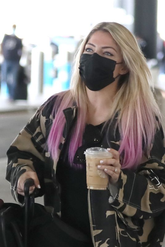 ALEXA BLISS at Los Angeles International Airport 06/09/2021