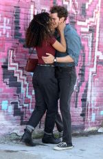 ALEXANDRA SHIPP on the Set of Tick, Tick... Boom! in New York 06/16/2021