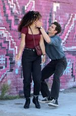 ALEXANDRA SHIPP on the Set of Tick, Tick... Boom! in New York 06/16/2021