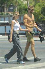 ALI COLLIER Out and About in Hollywood 06/28/2021