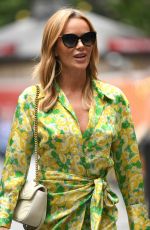 AMANDA HOLDEN Arrives at Global Radio in London 06/11/2021