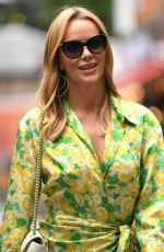 AMANDA HOLDEN Arrives at Global Radio in London 06/11/2021