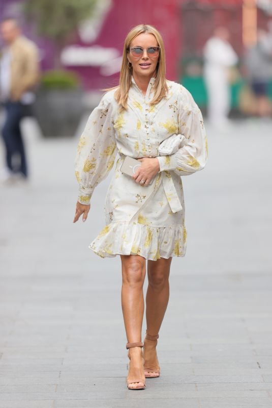 AMANDA HOLDEN at Global Radio in London 06/25/2021