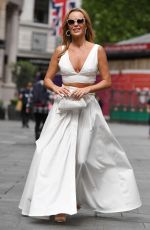 AMANDA HOLDEN at Heart FM in London 06/110/2021