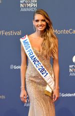 AMANDINE PETIT at 60th Monte Carlo TV Festival Closing Ceremony 06/22/2021