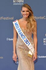 AMANDINE PETIT at 60th Monte Carlo TV Festival Closing Ceremony 06/22/2021