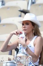 AMANDINE PETIT at French Tennis Open at Roland Garros in Paris 06/10/2021