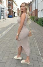 AMBER TURNER at Figo Restaurant in Brentwood 06/16/2021