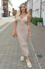 AMBER TURNER at Figo Restaurant in Brentwood 06/16/2021