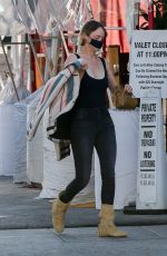 AMBER VALLETTA at Matsuhisa in Beverly Hills 06/04/2021