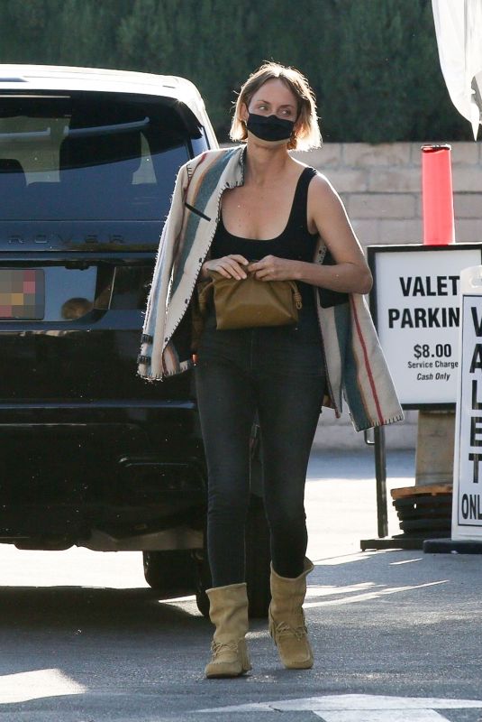 AMBER VALLETTA at Matsuhisa in Beverly Hills 06/04/2021