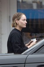AMBER VALLETTA Out for Coffee in Los Angeles 06/06/2021
