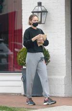 AMBER VALLETTA Out for Coffee in Los Angeles 06/06/2021