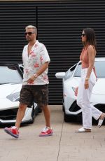 AMELIA HAMLIN and Scott Disick at Nobu in Los Angeles 06/27/2021