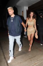 AMELIA HAMLIN Celebrates Her 20th Birthday with Scott Disick Out in Miami 06/13/2021
