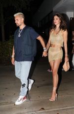 AMELIA HAMLIN Celebrates Her 20th Birthday with Scott Disick Out in Miami 06/13/2021