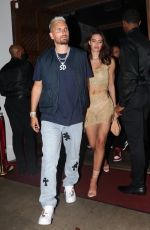 AMELIA HAMLIN Celebrates Her 20th Birthday with Scott Disick Out in Miami 06/13/2021