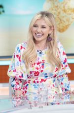 AMY HART at Good Morning Britain TV Show in London 06/25/2021