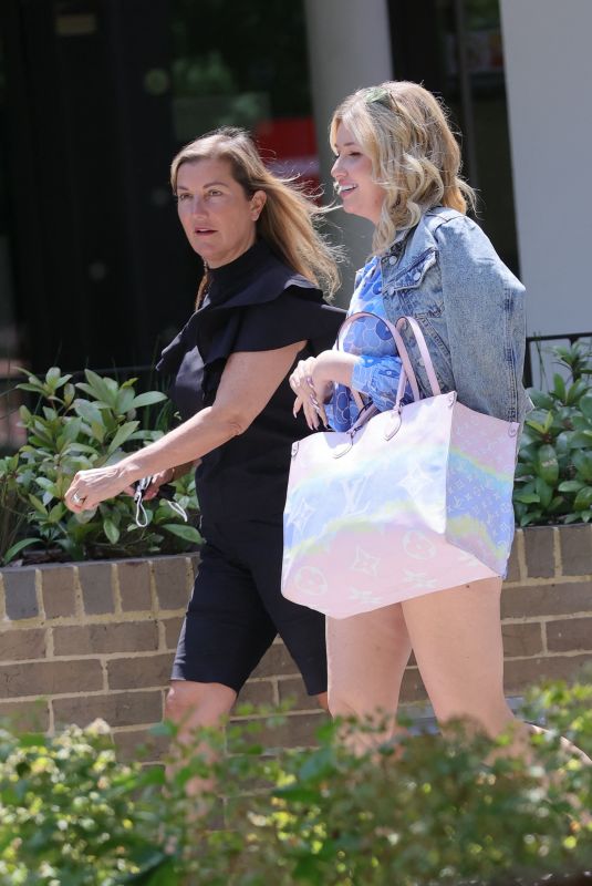AMY HART Out and About in London 06/16/2021