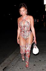 ANASTASIA KARANIKOLAOU at Petite Taqueria in West Hollywood 06/05/2021
