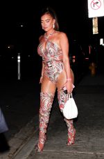 ANASTASIA KARANIKOLAOU at Petite Taqueria in West Hollywood 06/05/2021