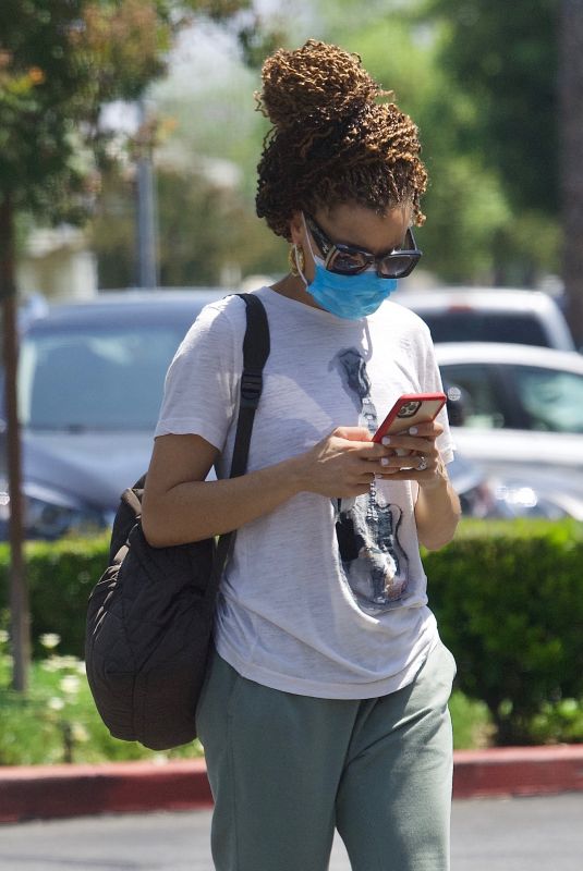 ANDRA DAY Out and About in Los Angeles 05/30/2021