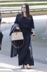 ANGELINA JOLIE Gets a Private Tour of The Brooklyn Museum 06/10/2021