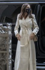 ANGELINA JOLIE Leaves a Meeting at United Nations in New York 06/22/2021