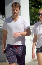 ANNA ERMAKOVA Out with Her Boyfriend in London 06/11/2021