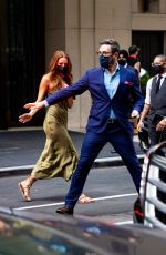 ANNA OSCEOLA Leaves Her Hotel in New York 06/18/2021
