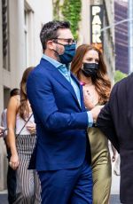 ANNA OSCEOLA Leaves Her Hotel in New York 06/18/2021